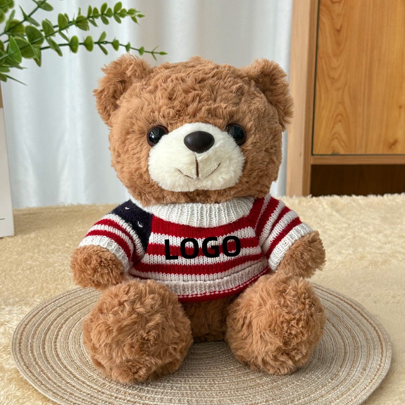 Logo imprimible Teddy Bear Teddy Bear DIY impresión de muñecas de regalo de la compañía de juguetes de peluche