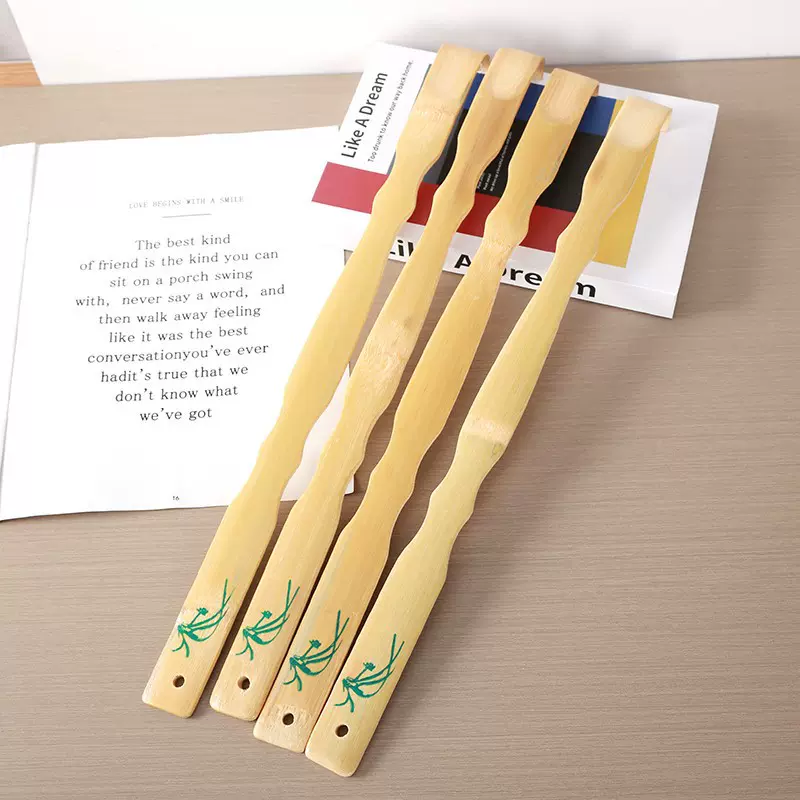 兰花抓背神器痒痒挠抓背器不求人抓痒器背部老头乐多功能竹子挠痒