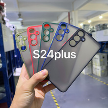 适用SAM三星S24PLUS/S23FE肤感壳魅影鹰眼肤感二合一精孔防摔硬壳