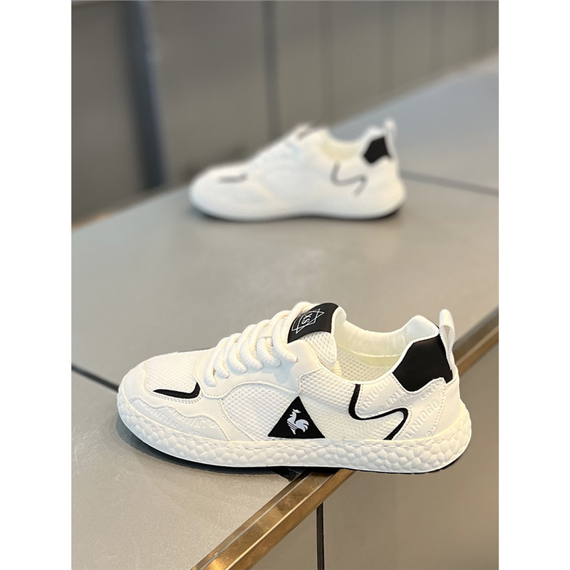 抖音夏季男鞋2025年新款公鸡款休闲鞋低帮软底韩版网面透气xs