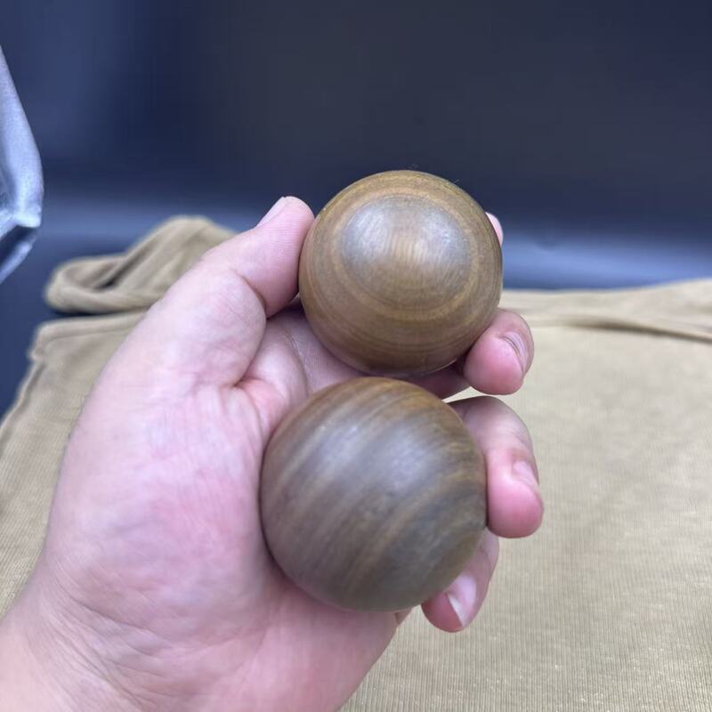 批发花梨木手球保健球檀木文玩手球木质把件南瓜球海柳手掌健身球|undefined