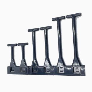 Factory direct sale of plastic cable management rack network medium cable management project 1U standard cabinet type distribution frame