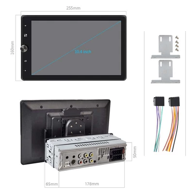 Bluetooth Capacitive Touch Screen, Car mp5