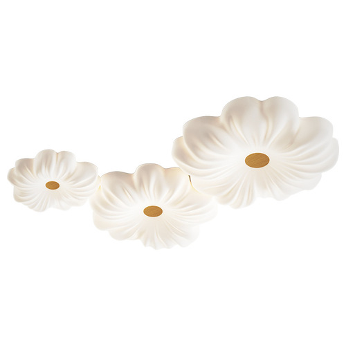 Eye-protection LED full-spectrum whole-house cream-style ceiling lamp for living room bedroom Zhongshan lighting fixture modern minimalist