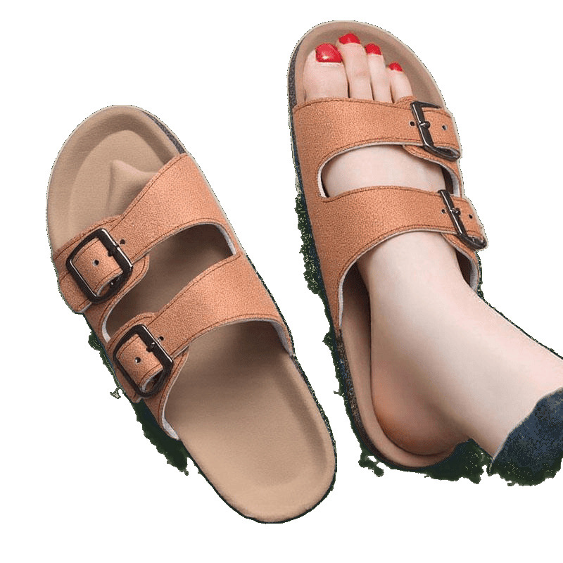 Nuevas sandalias de pareja, zapatillas Birkenstock, zapatos de playa, zapatos con agujeros QB003