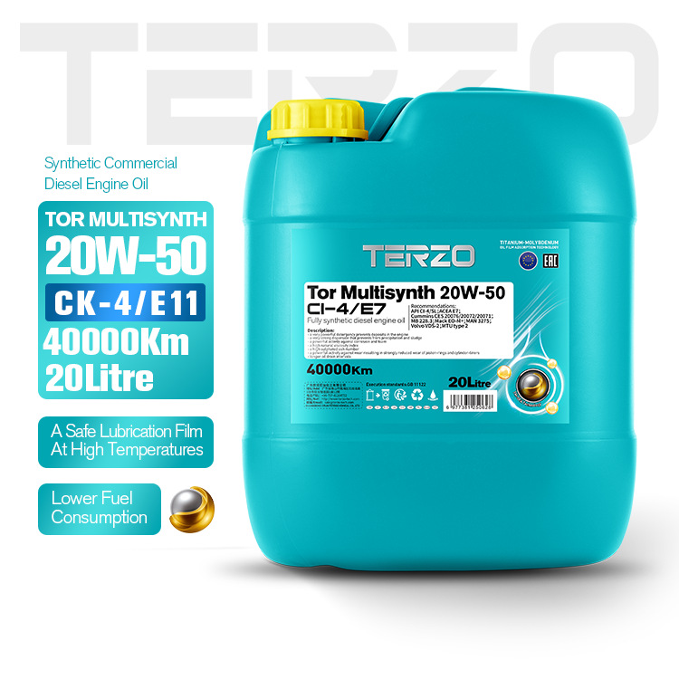 泰泽10W40全合成柴机油柴油发动机油抗磨清洁国六CK-4四季通用20L