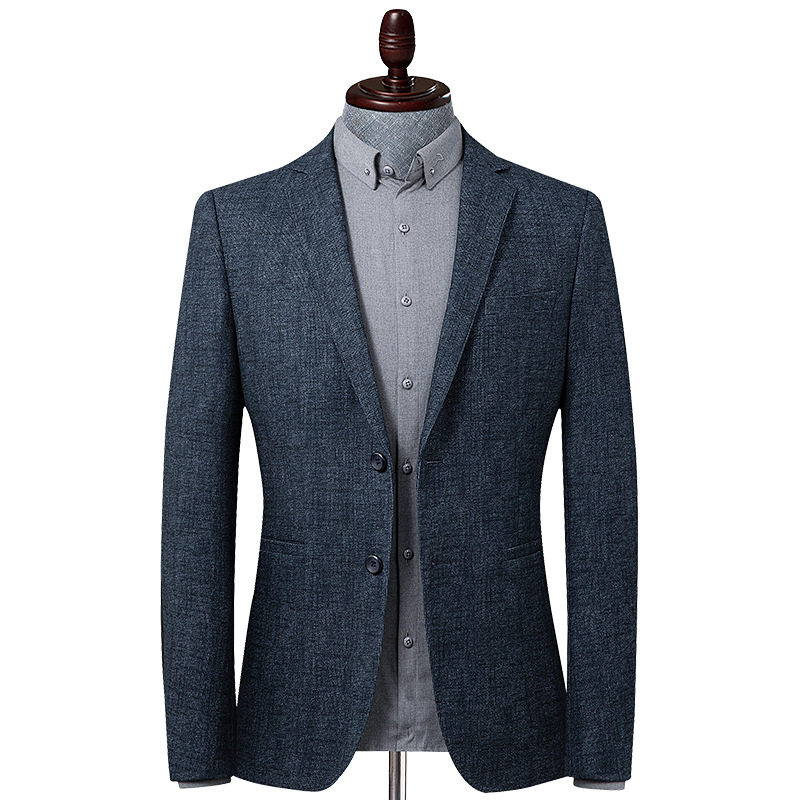 Áo vest nam dệt kim chống nhăn dáng ôm kiểu công sở mùa thu đông — 3308 Cao bồi xanh, 3320 màu nâu, 3352 Tro Sâu, 5553 xám mỏng