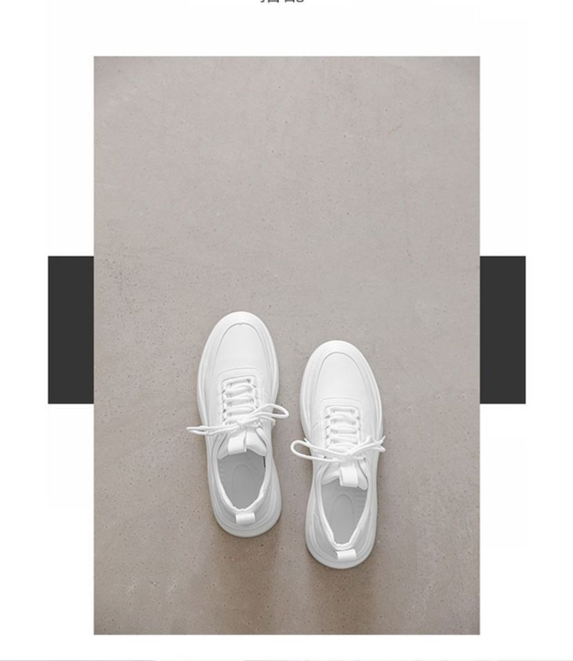 Chaussures blanches à coussin d'air pour hommes, nouvelle collection automne, tendance, taille haute, sport, plate-forme polyvalente décontractée_voghion.com