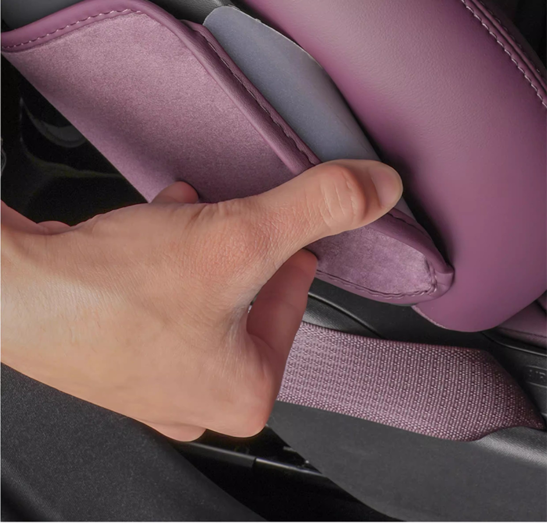 Suitable for Xiaomi Yu7 Front Seat Anti-Kick Pad Leather Seat Anti-Kick Pad Protective Pad Original Interior Accessories