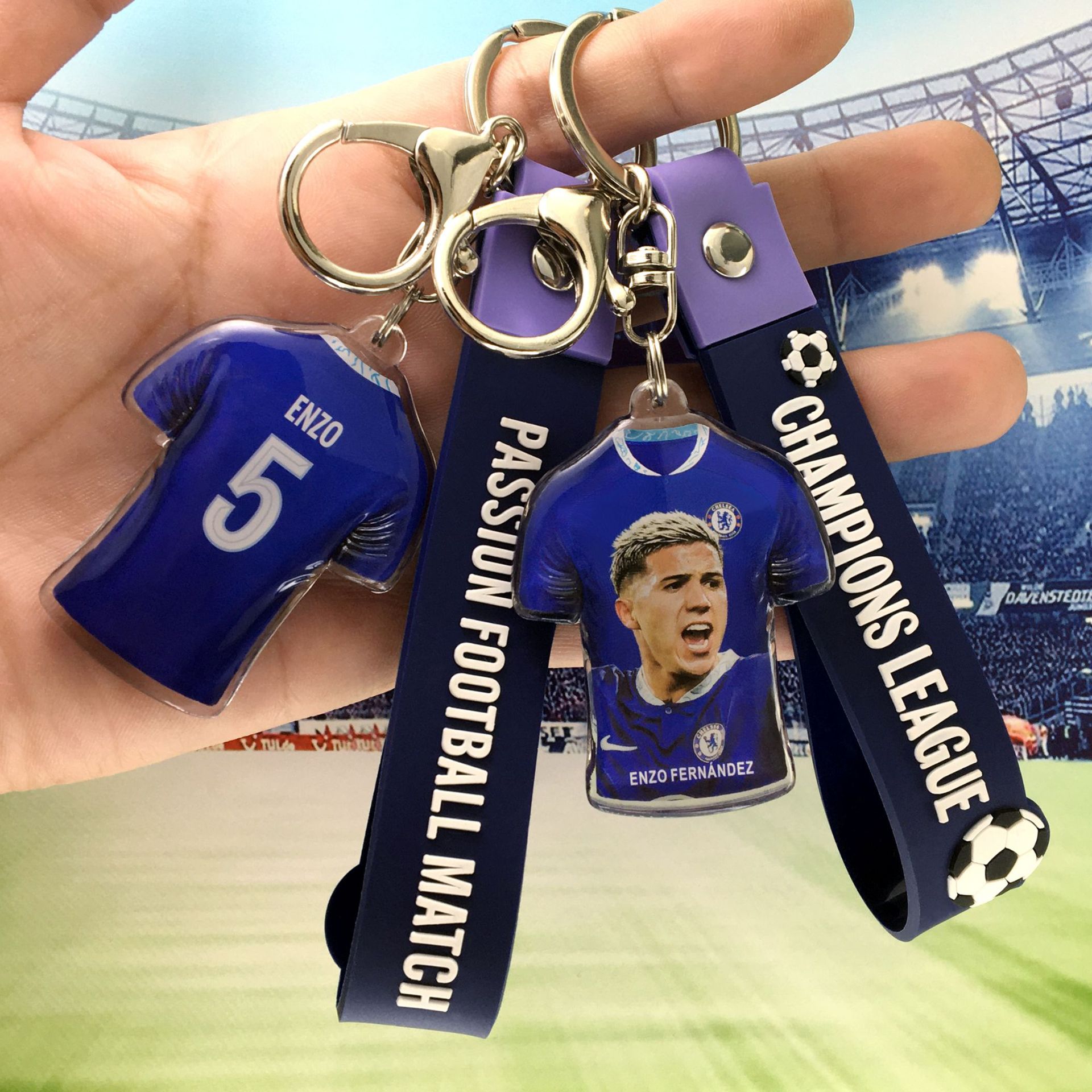 22-23赛季切尔西俱乐部-5#恩佐-费尔南德斯+墨蓝手带