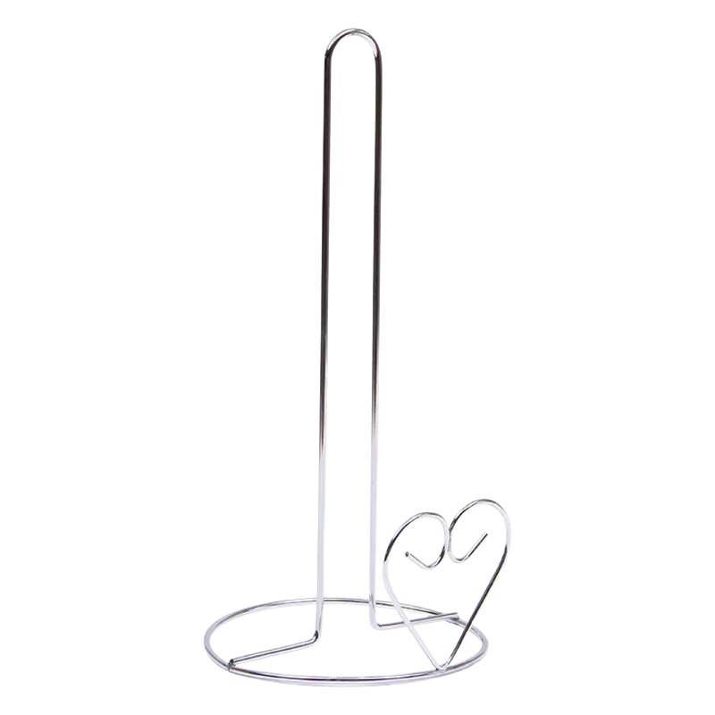 Creativo hierro forjado vertical toallas de papel Big Apple toallas de papel de mesa de cocina estante de papel de envoltura estante de almacenamiento de película
