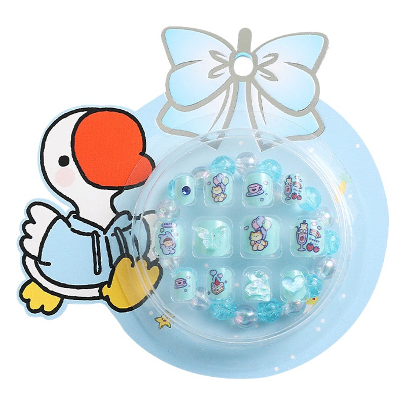 Ropa DE LOS NIÑOS uñas nuevo en línea celebridad lindo uñas pegatinas de uñas pieza portátil adhesivo traje de pegatinas de uñas