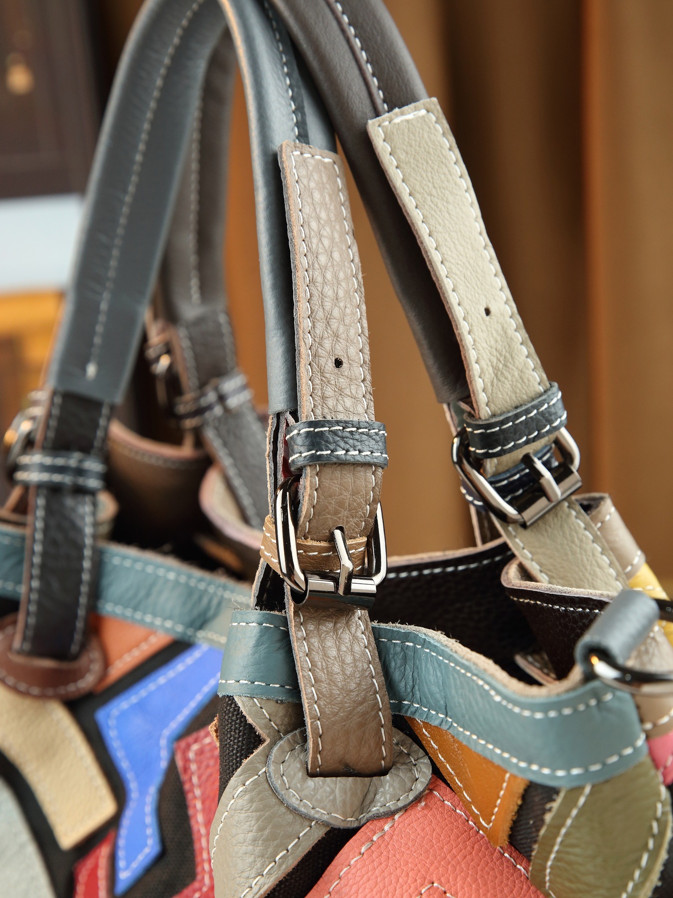 Retro Genuine Leather Crossbody Handbag For Women Shoulder Bag_voghion.com