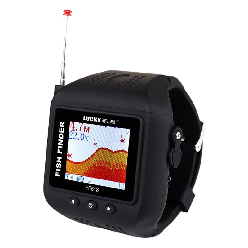 Leqi factory direct Watch type wireless sonar fishing detector outdoor supplies fishing gear wholesale fish finder