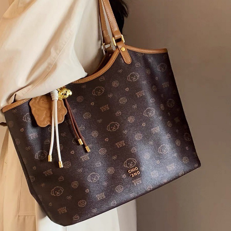 Nanfeng Hazelnut Story Damentasche Große Umhängetasche Shopper_voghion.com