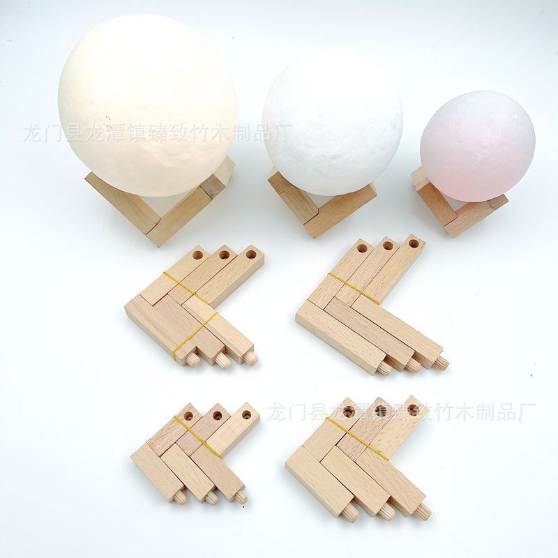 3D printing luminous ball exquisite night light moon light wooden bracket spherical solid wood bracket star light base recommended 3D printing luminous ball exquisite night light moon light wooden bracket spherical solid wood bracket star light base recommended