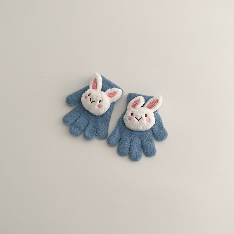 Kinder handschuhe Winter cartoon ins warme winter handschuhe für mädchen süße fünf-finger handschuhe_voghion.com