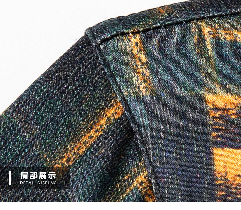 Áo polo nam tay ngắn lụa tơ tằm cổ bẻ mỏng nhẹ mùa hè — Màu sắc hình ảnh 6135 chi tiết 14