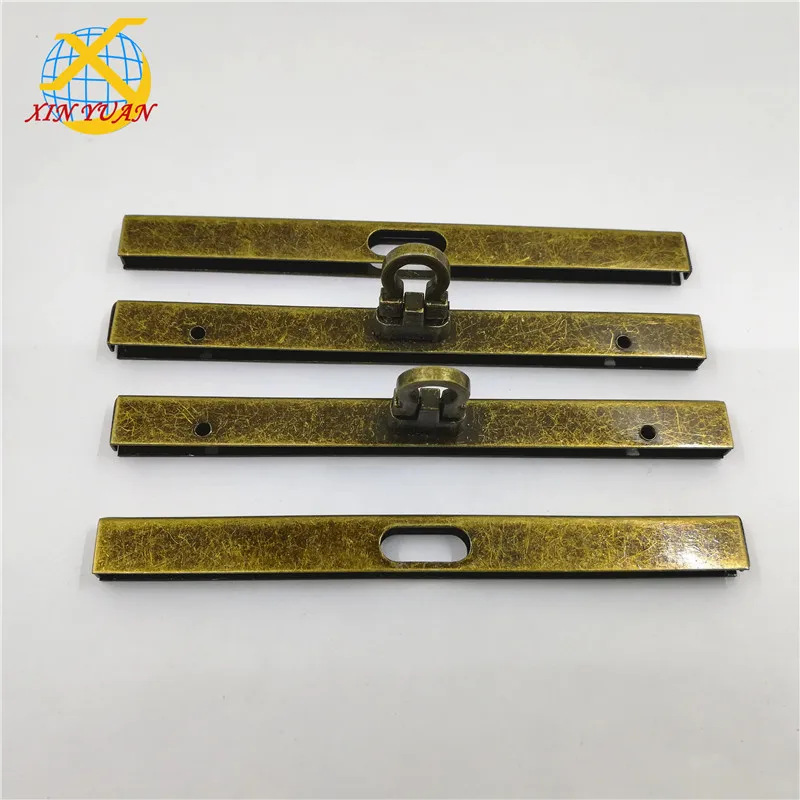 供应制造合金头钱包铰， 金属坑条， 边条一字铰， 手包五金条