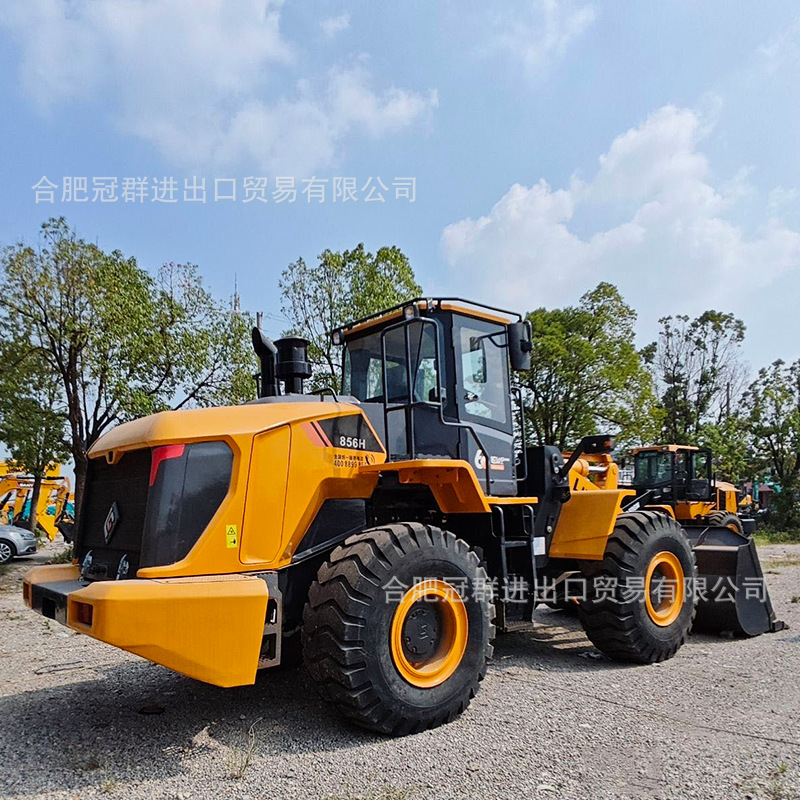 Cargadora de segunda mano para la venta Liugong 856H carretilla elevadora 5 toneladas maquinaria de tierra noventa por ciento nuevo paquete de envío gratuito