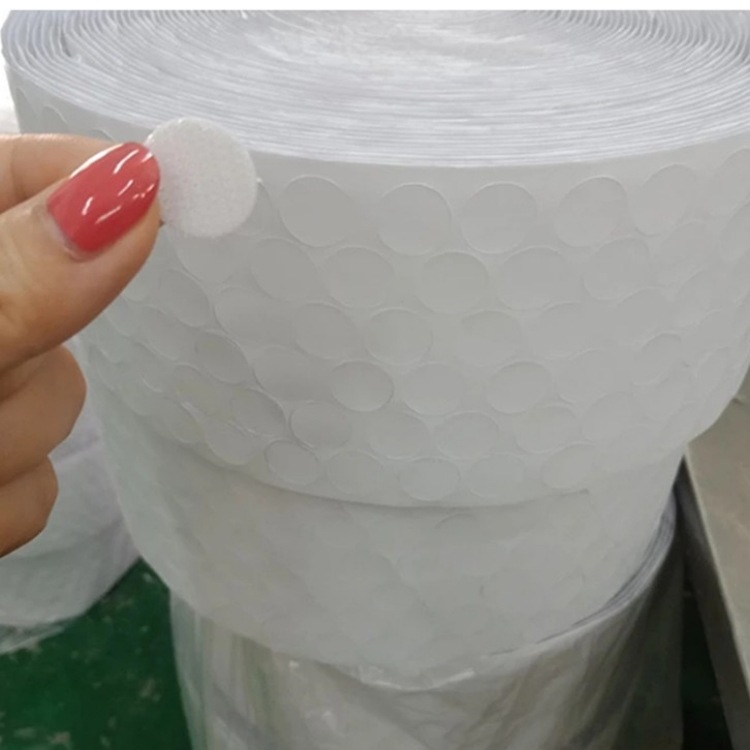 伟达森厂家直供冲型各种形状背胶魔术贴勾毛强粘子母背胶魔术贴