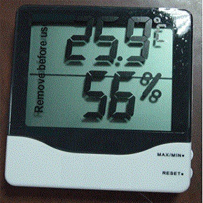 大屏幕温湿度表/大屏幕温湿度仪/大屏幕温湿度计