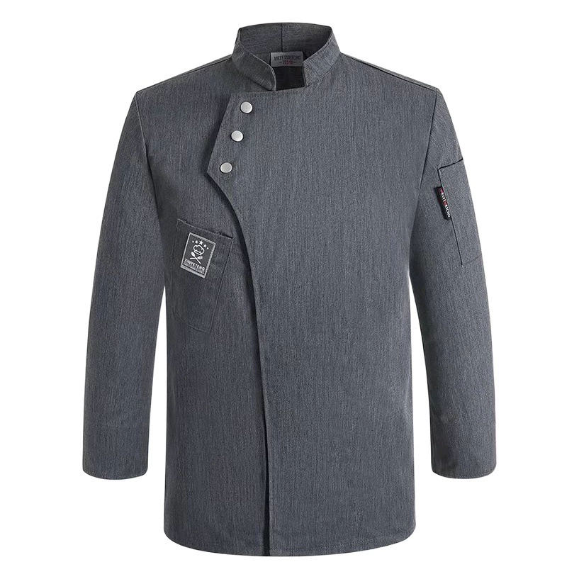 Одежда шеф-повара с короткими рукавами Мужская и женская гостиничная столовая кухня с длинными рукавами Отель Ресторан Кондитерская рабочая одежда пекаря