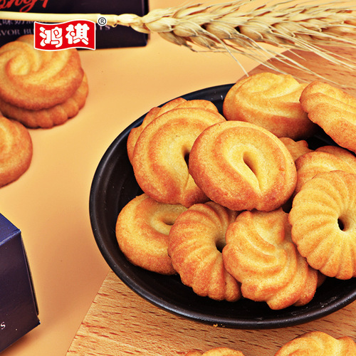 Danish-style cream cookies 72g/box, internet celebrity leisure snack gift set afternoon tea, one-piece drop shipping