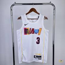 ✮跨境NBA球衣篮球服热火队3号韦德14希罗22巴特勒11阿德巴约