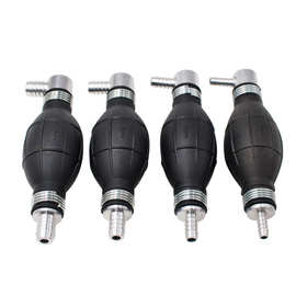 汽车燃油泵手油泵油管链接手动手雷泵球形手压换油泵6-12MM橡胶泵