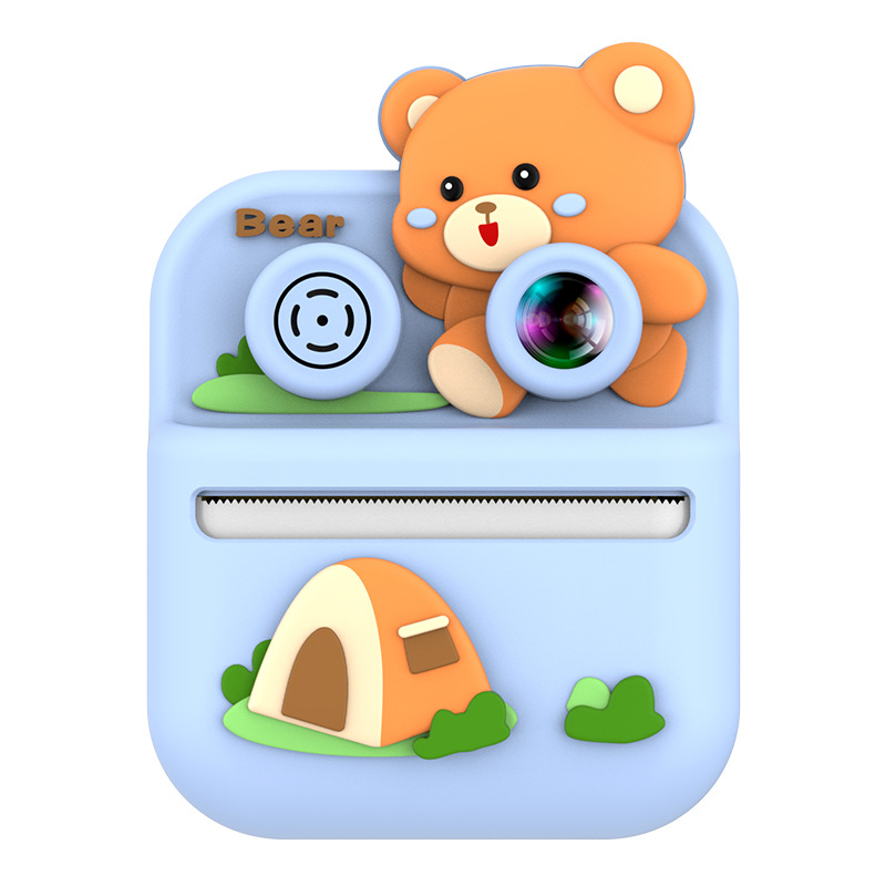 Comercio exterior cámara infantil fotocamera de impresión de dibujos animados lindos HD fotocamera antes y después de la foto personalizada