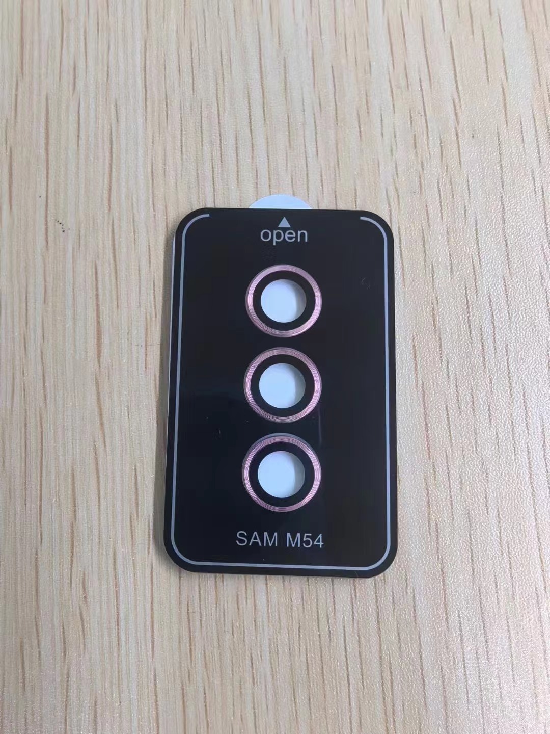 Aplicable a Samsung Galaxy M54 película de lente de teléfono celular cámara metal ojo de halcón con segundo adhesivo magia película protectora HD