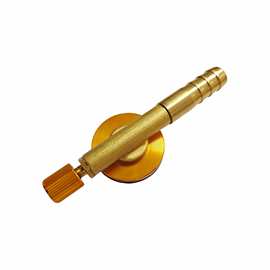 户外气炉头扁气罐充气阀门控制开关瓦斯液化气罐转换器转接连接头