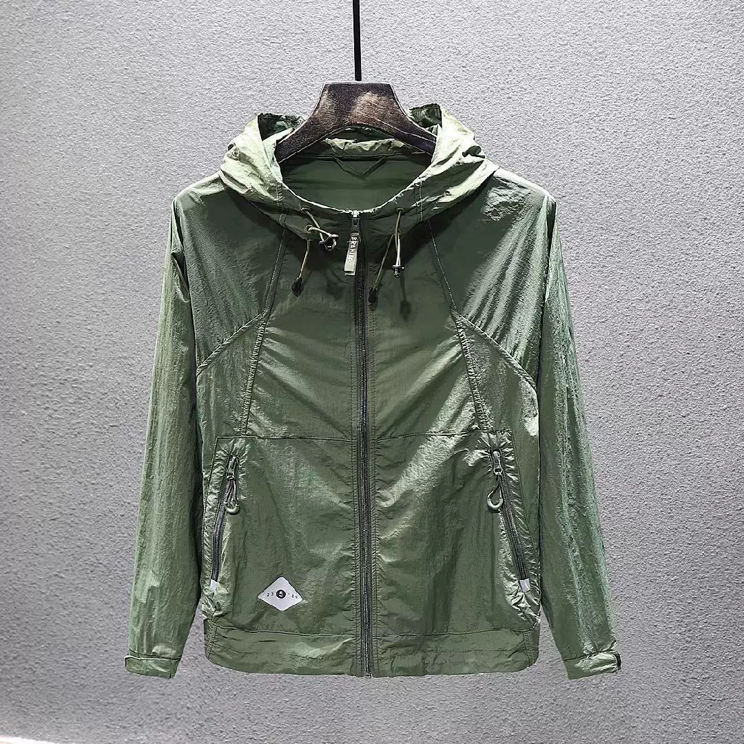 Солнцезащитная одежда для мужчин и женщин летом 2025 года, новая уличная солнцезащитная одежда из ледяного шелка с защитой от ультрафиолета и дышащая куртка для рыбалки.