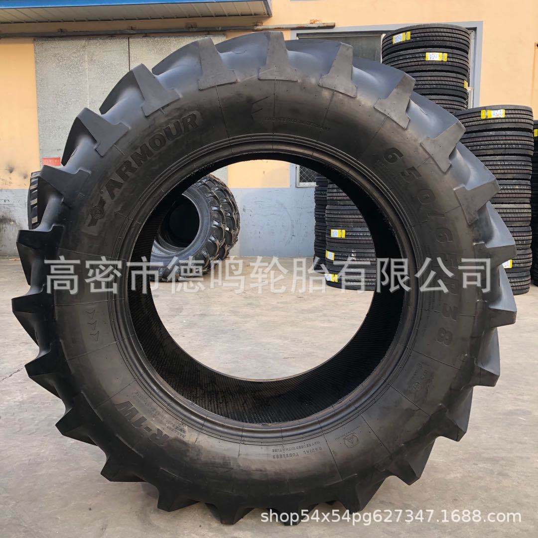 Lleno de alambre de acero de vacío neumático espiga 650/65R38 radial agrícola cosechadora de neumáticos engrosamiento