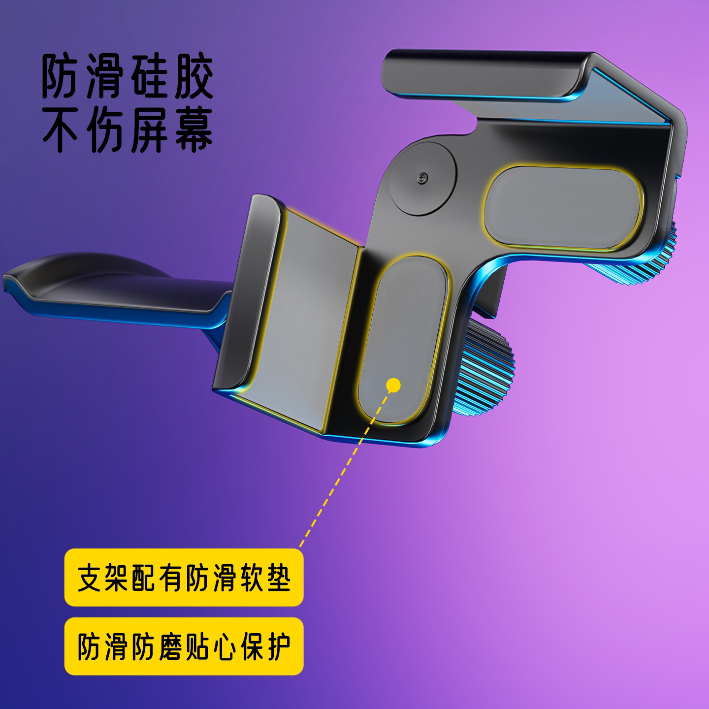 Soporte Colgante para Auriculares de Aleación de Aluminio, Multifuncional, para Computadora y Juegos