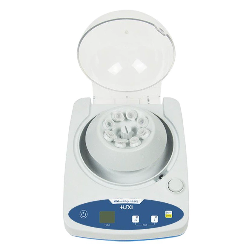 Шанхай анализ высокоскоростной ручной центрифуга небольшая лаборатория.