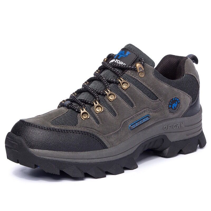 Transfronterizos grandes otoño y invierno al aire libre pareja zapatos de montaña casuales zapatos de montaña para hombres zapatos de carrera de cross-country zapatos de montaña para mujeres