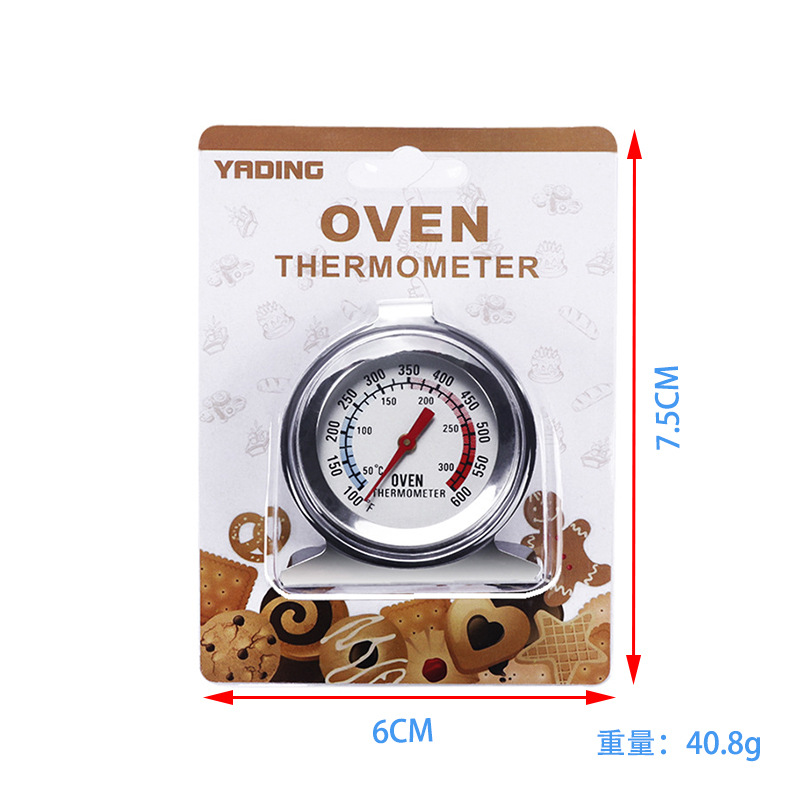 Termómetro para Horno y Refrigerador Acero Inoxidable Resistente a Altas Temperaturas image 7