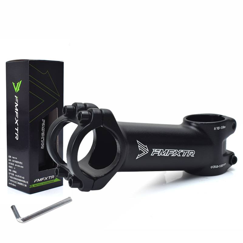 Bicicleta de pie hueco bicicleta de montaña ultraligera tubo de pie 31.8 más o menos 10 grados 17 grados grifo de bicicleta de aleación de aluminio