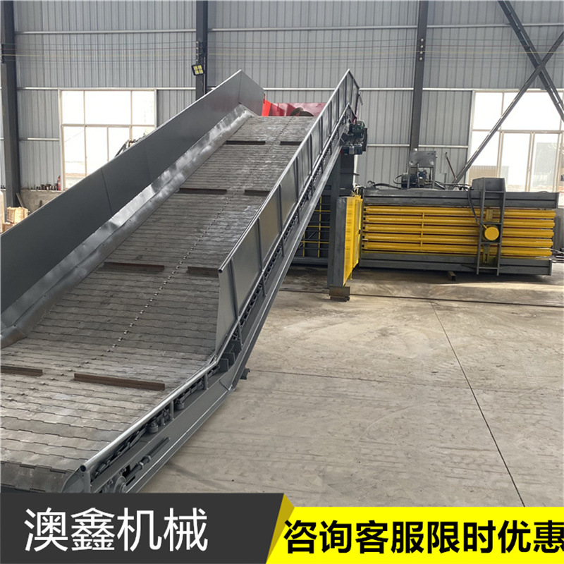 180吨卧式液压打包机废旧纸箱压缩打捆机棉花泡沫塑料瓶棉花秸秆