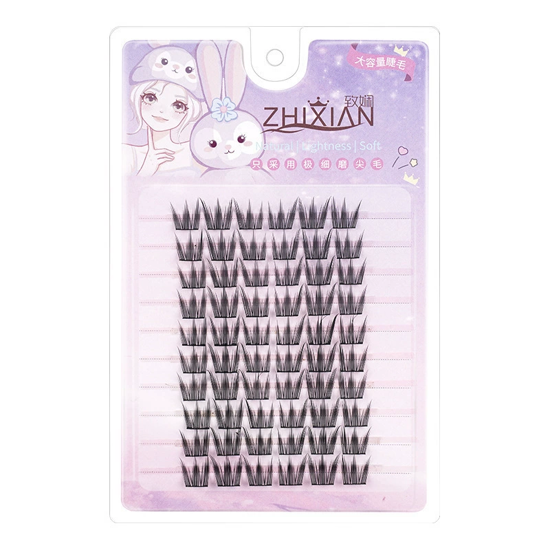 Eyelash Cluster Kit, Natural Dense Volume, Multiple Styles & Glue Options, 60–120 clusters