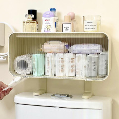 便器の上の物置棚トイレの収納棚の物置棚のおばさんのナプキンの化粧品の収納ケース