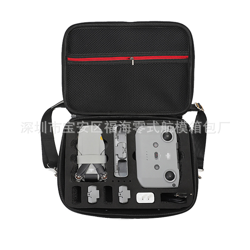 Adecuado para dji Mini 2 caja de almacenamiento dji mini 2 bolsa portátil PU caja de almacenamiento portátil bolsa UAV