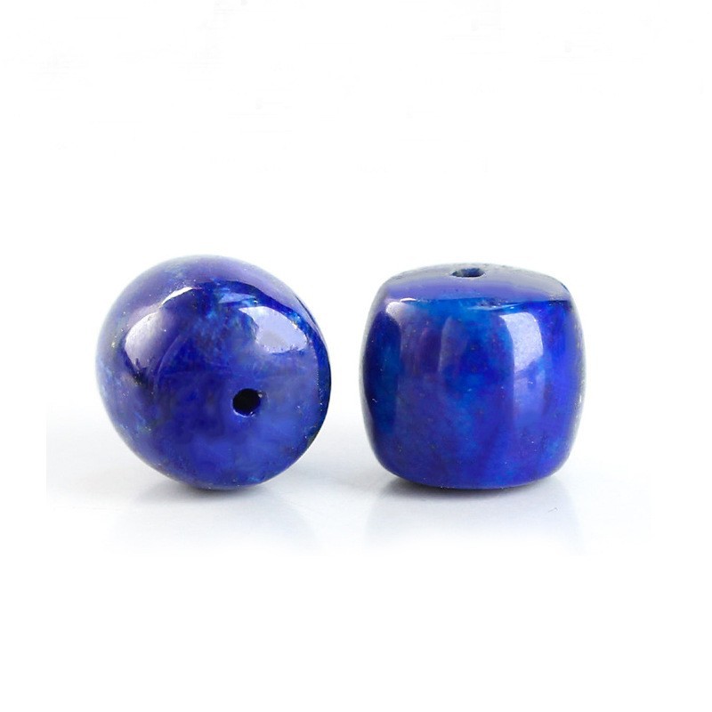 Lapis Lazuli Bucket Beads