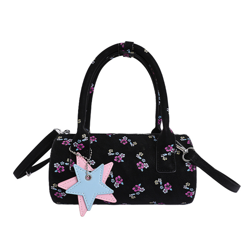 Moda nueva pequeña flor de mujer 2026 nueva bolsa de almohada de viaje mochila de hombro bolso bajo la axila de nicho