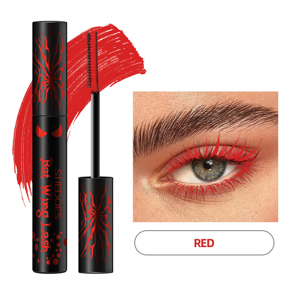 Maquillaje de Halloween transfronterizo de siete colores murciélagos máscara gruesa estirada impermeable no se desborda fácil de quitar el maquillaje