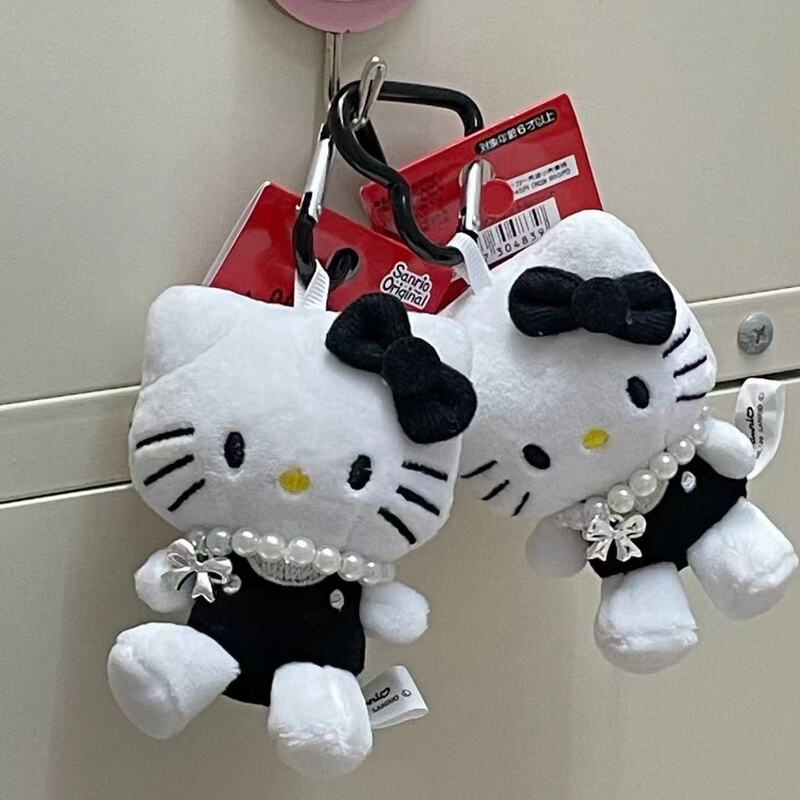 かわいいアニメハワイ水泳圏Kittyぬいぐるみストラップkt猫かばん掛けキーホルダープレゼント|undefined