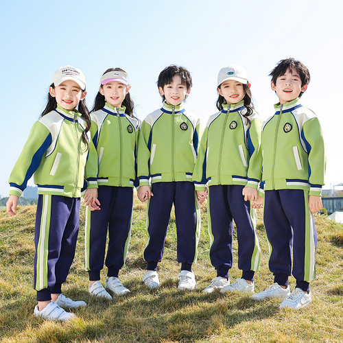 Summer and Autumn New Student Uniform Set for Primary and Middle Schools, British Style Kindergarten Uniforms, Sports Meet Group Class Uniforms, Sports Clothes