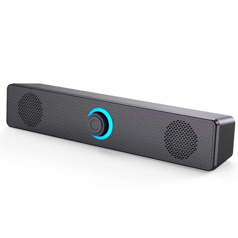 Audio Equipment for Desktop Computers and Laptops, External Wired Small Speakers, Active Subwoofer, High-Fidelity Heavy Bass